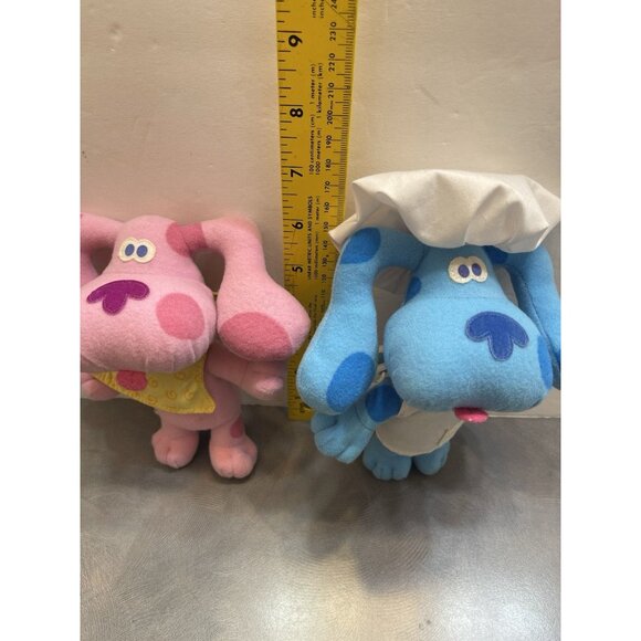 Blues Clues Sing Along Blue 12" Plush Stuffed Animal Toy Tyco Dog VTG Lot 1997 - Picture 11 of 16
